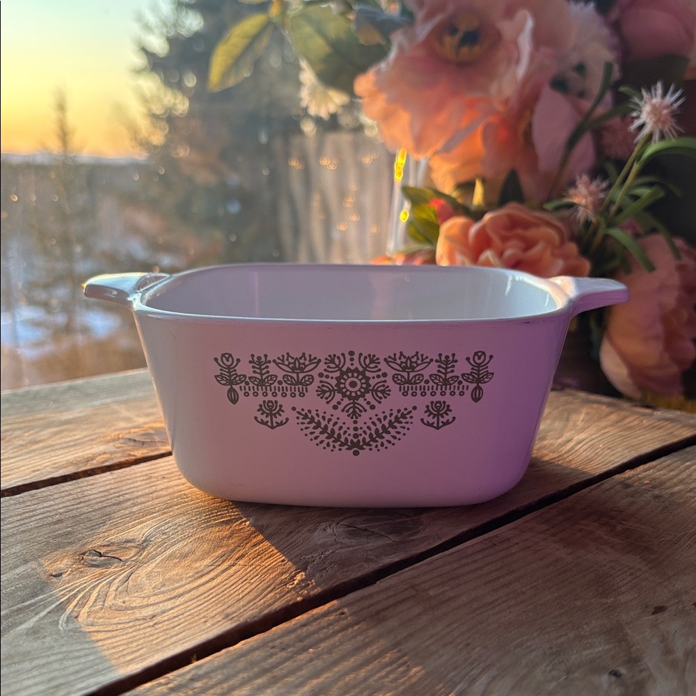 Corningware J.C. Penney Pattern Petite Pan JCP-43B JCPenney Corning Ware Dish